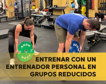 entrenar con entrenador personal