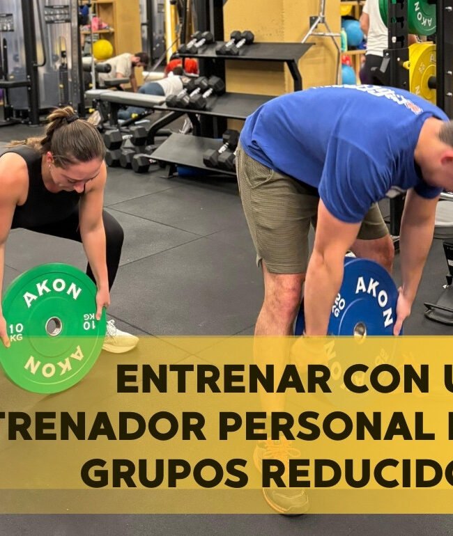 entrenar con entrenador personal